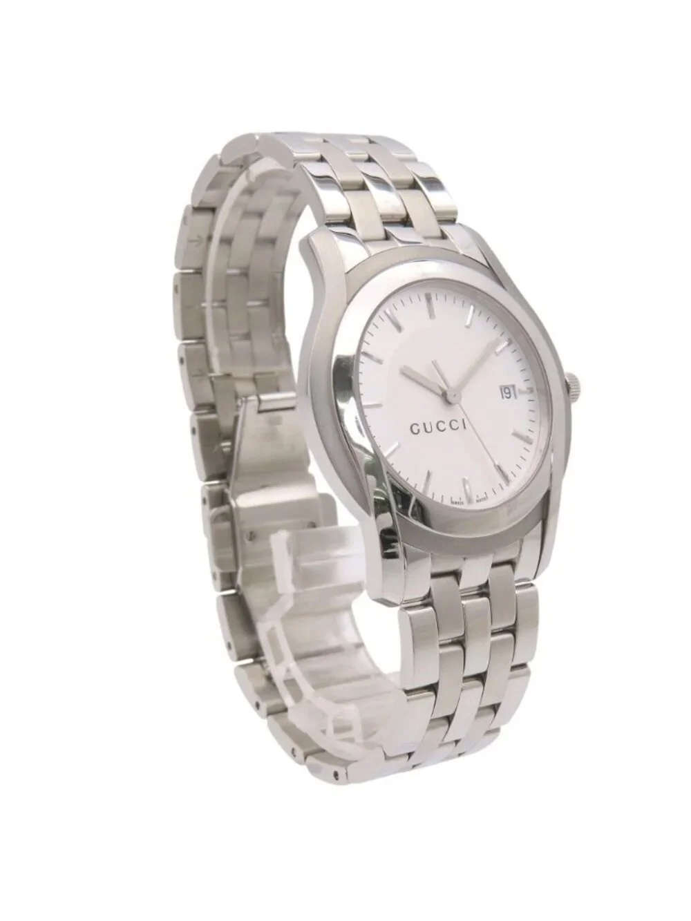 Gucci Class Quartz Watch SS Silver